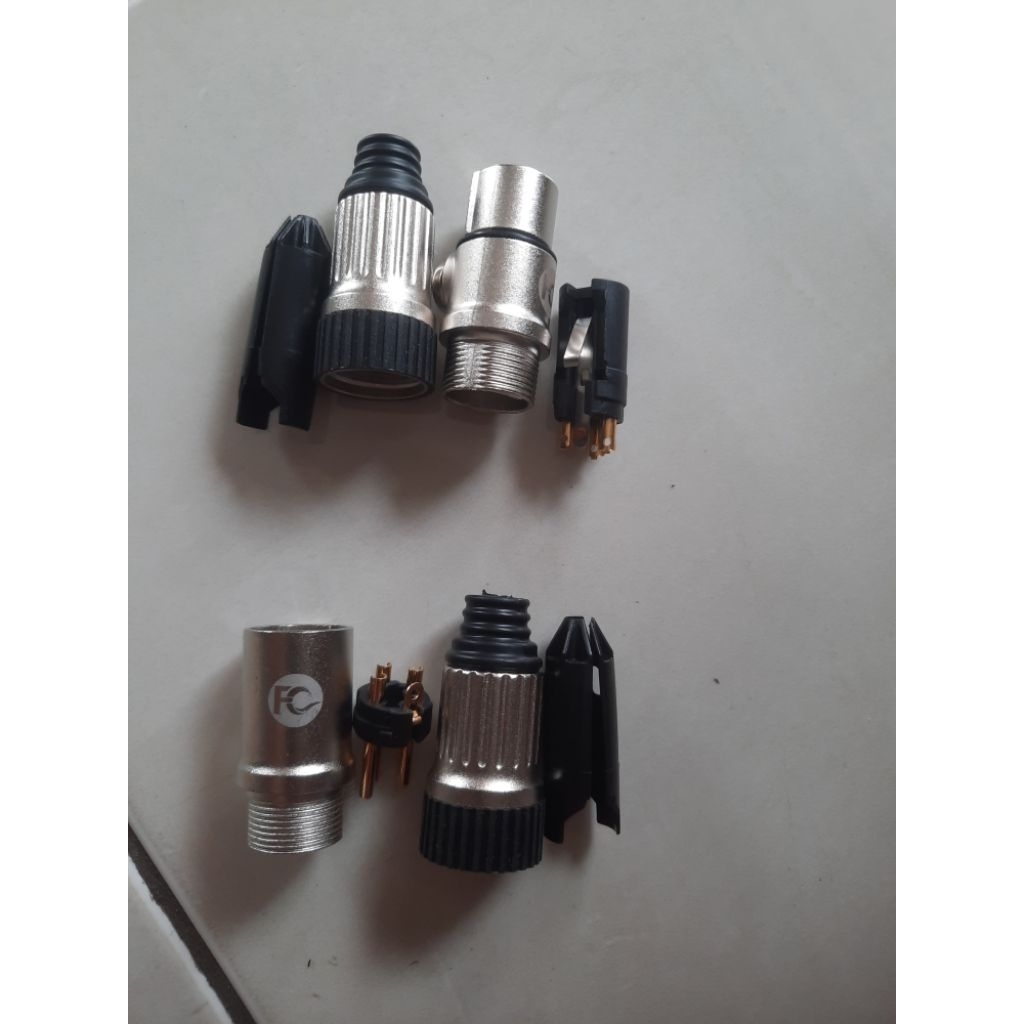 Jack Jek Canon XLR Male Female FIRST CLASS Harga sepasang