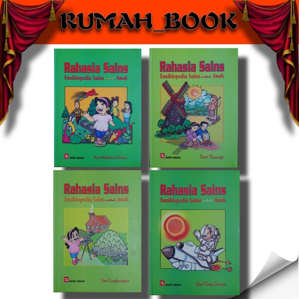 BUKU ANAK : RAHASIA SAINS ENSIKLOPEDIA SAINS UNTUK ANAK