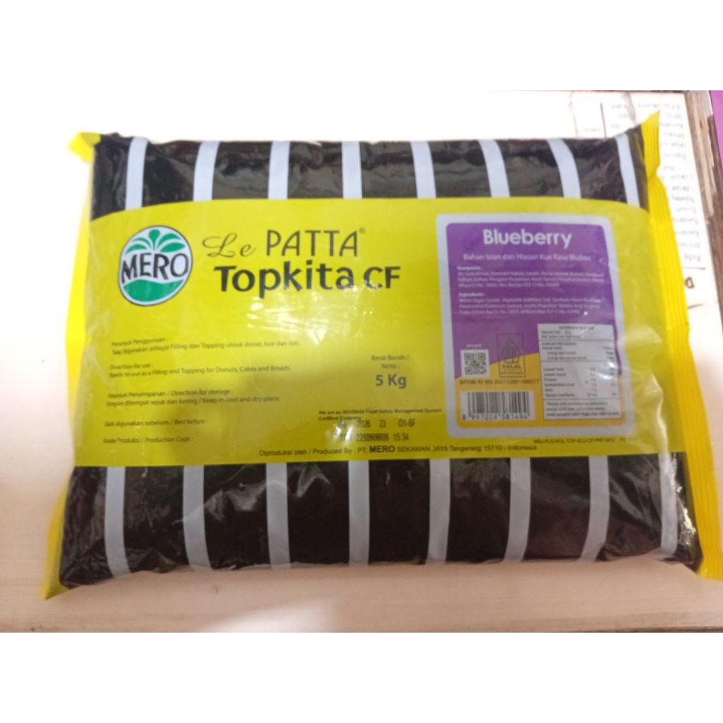 selai Le patta Blueberry 5kg