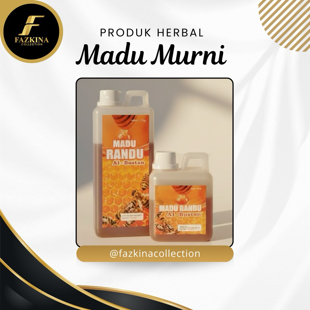 Fazkina Madu Randu Mabruuk kemasan 1 Kg / Mabruuk Madu Randu 1 Kg