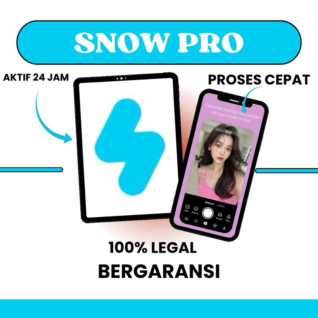 FITUR APLIKASI SNOW EDIT FOTO DNG HASIL PROFESIONAL, BERKOLABORASI DENGAN ARTIS KOREA | ALL DEVICE||