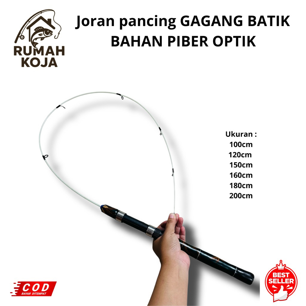 RUMAH KOJA - JORAN PANCING GAGANG BATIK BAHAN PIBER OPTIK