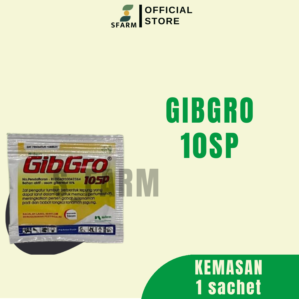 Gibgro 10 SP Zat Pengatur Tumbuh GA3 / GA3