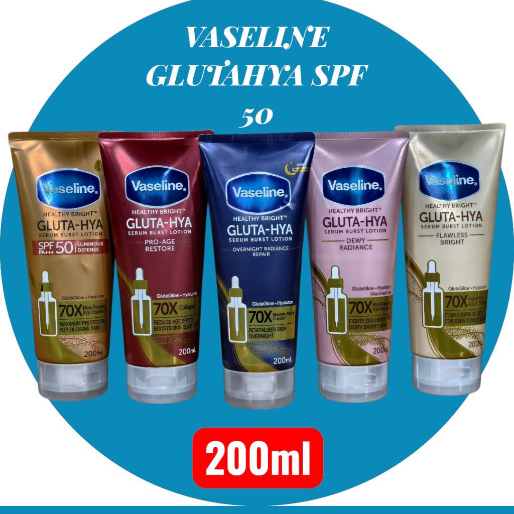 VASELINE GLUTA-HYA SPF 50