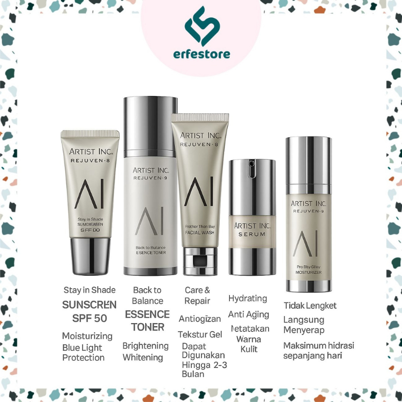 ARTIST INC Paket Skincare REJUVEN-8