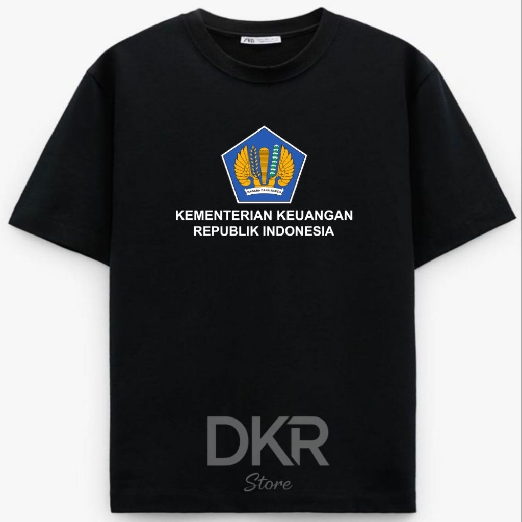 KAOS KEMENTERIAN KEUANGAN RI BAJU TSHIRT KEMENTERIAN KEUANGAN RI KAOS OBLONG KEMENTERIAN KEUANGAN RI