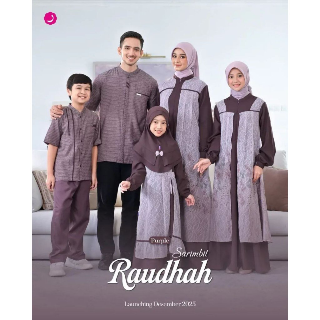 Sarimbit Rauna Raudhah Series Purple, Rgf, Rkf, Rgaf, Rkaf