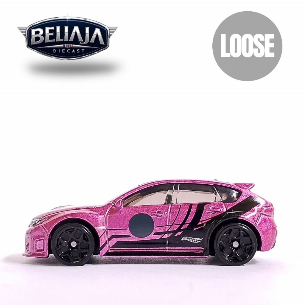 HOT WHEELS SUBARU WRX ST1 PINK LOOSE