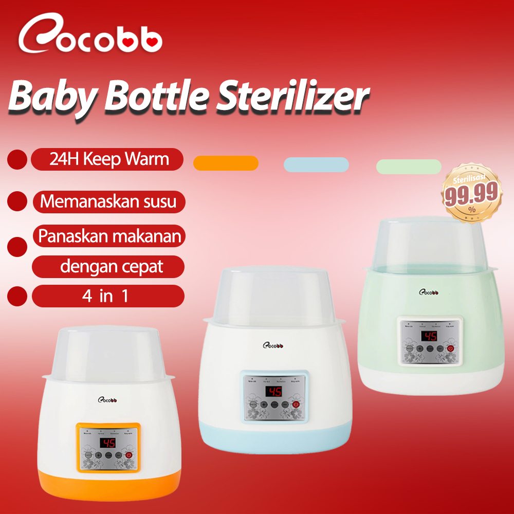 COCOBB Sterilizer Botol Bayi Smart Bottle Warmer Sterilizer Dot Bayi Botol Susu Penghangat