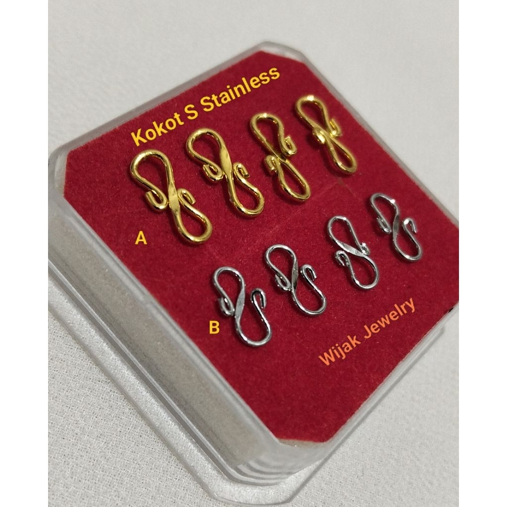 Pengait S Kalung,gelang Stainless steel Monel Acc