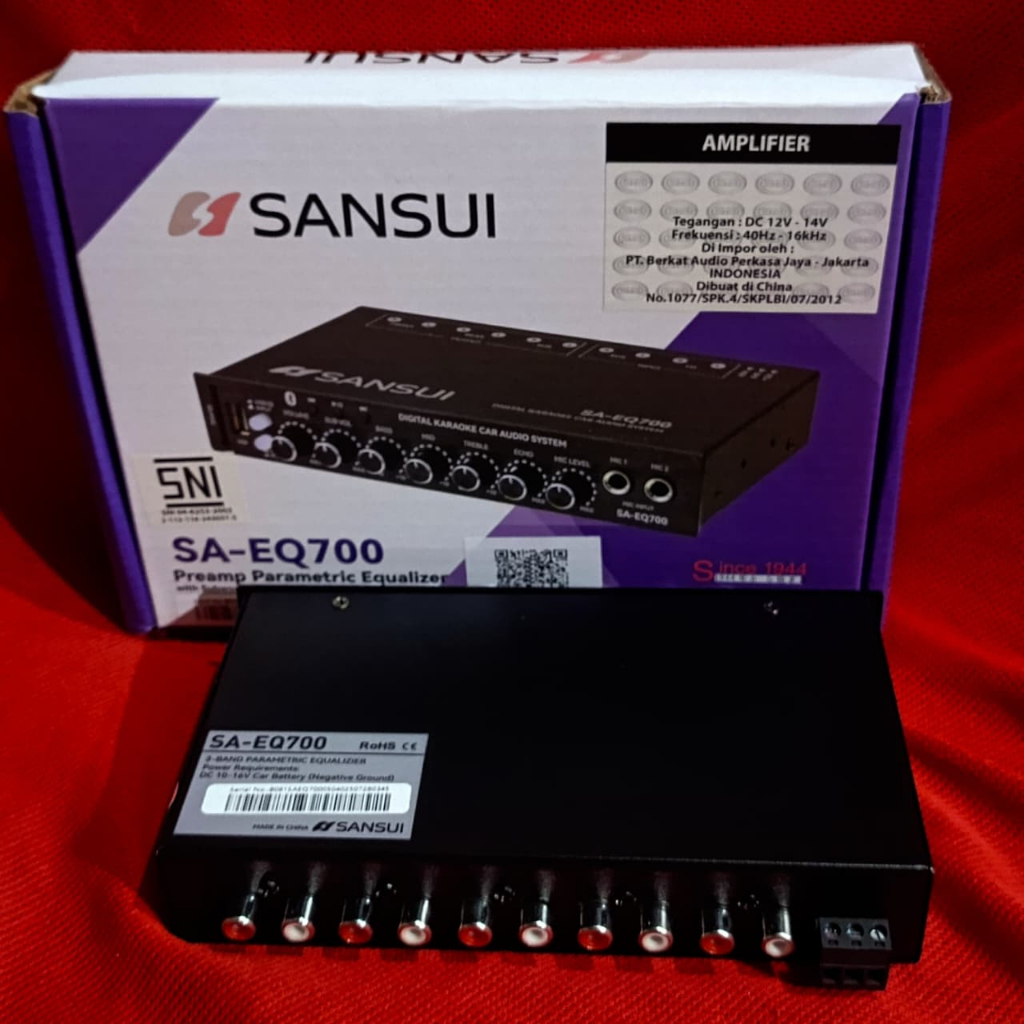 Parametrik Sansui SA EQ700