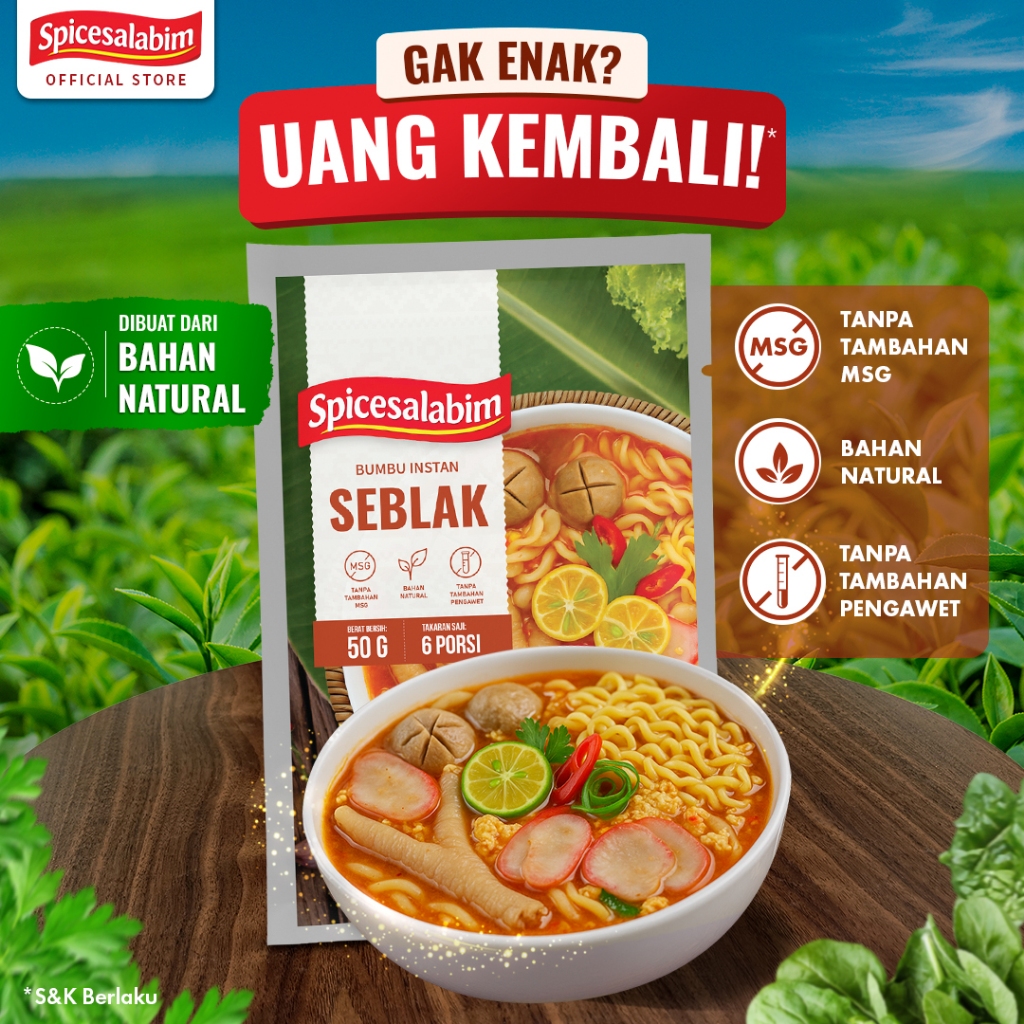 Bumbu Seblak Instan - Ajaib, Masak Jadi Mudah & Enak | Spicesalabim