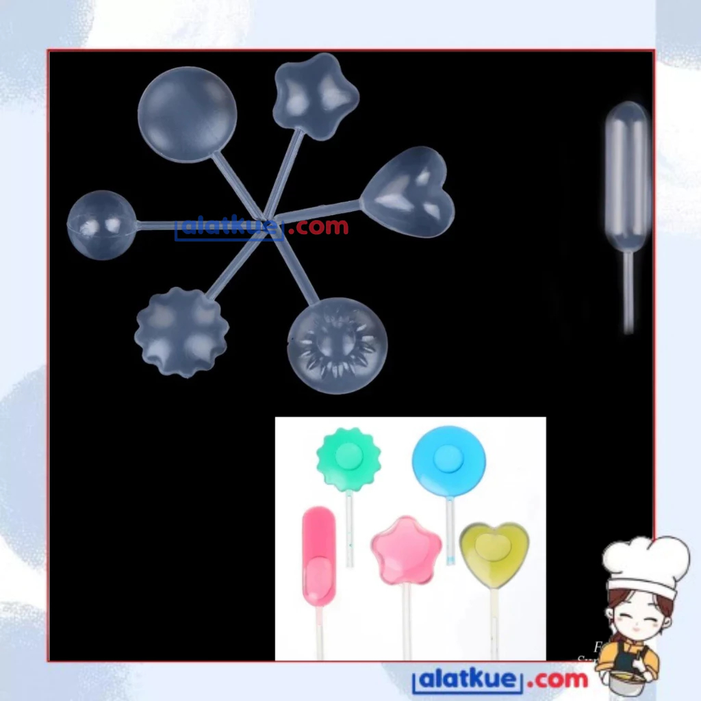 [ECERAN] Pipet Fla Vla Puding Kue Plastik Bulat Kecil ml / Pipet Plastik Vla Fla Pudding Fla