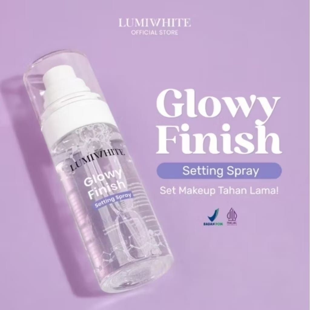 Lumiwhite Setting Spray glowy