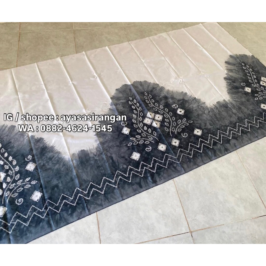 kain sasirangan warna putih