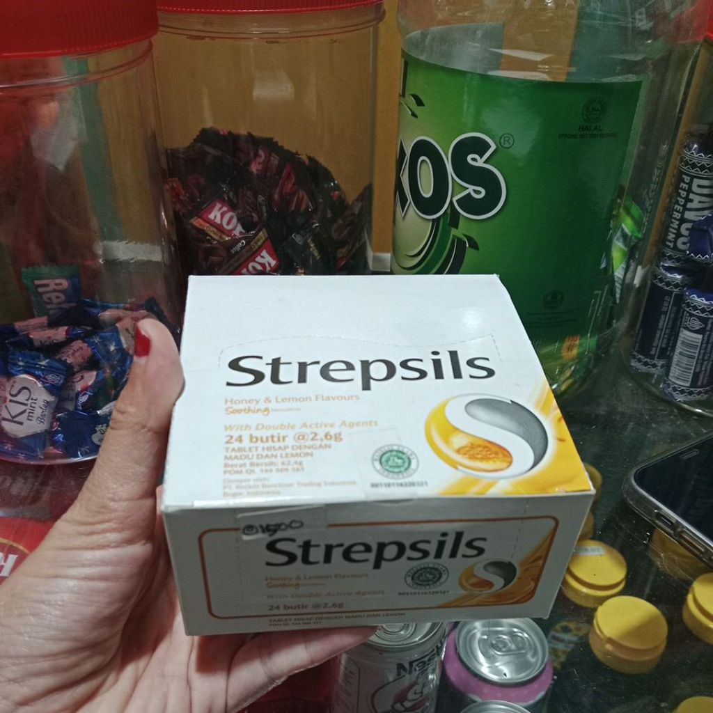 (1 pack) Strepsils 24 butir