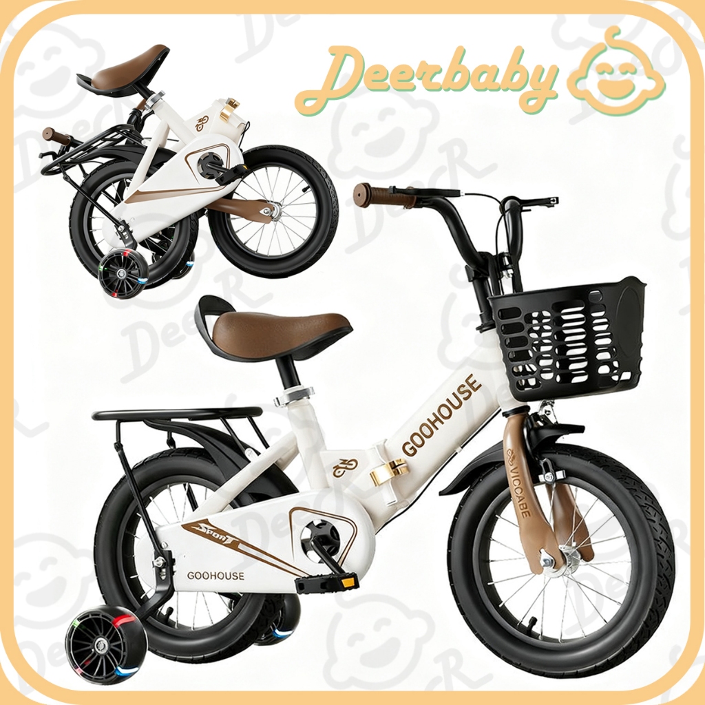 Sepeda Anak Clarion Tahun Steel Ban Gendut Oversized Headset Kids Bike