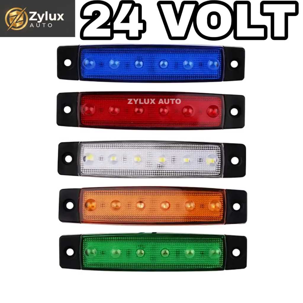 Lampu Kolong Modul LED 6 SMD Mata Plasma Supersonic 24 Volt COB Samping Ultrasonic Topi Kabin Truk B