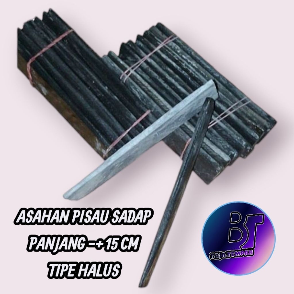 batu asah pisau sadap hitam dan halus