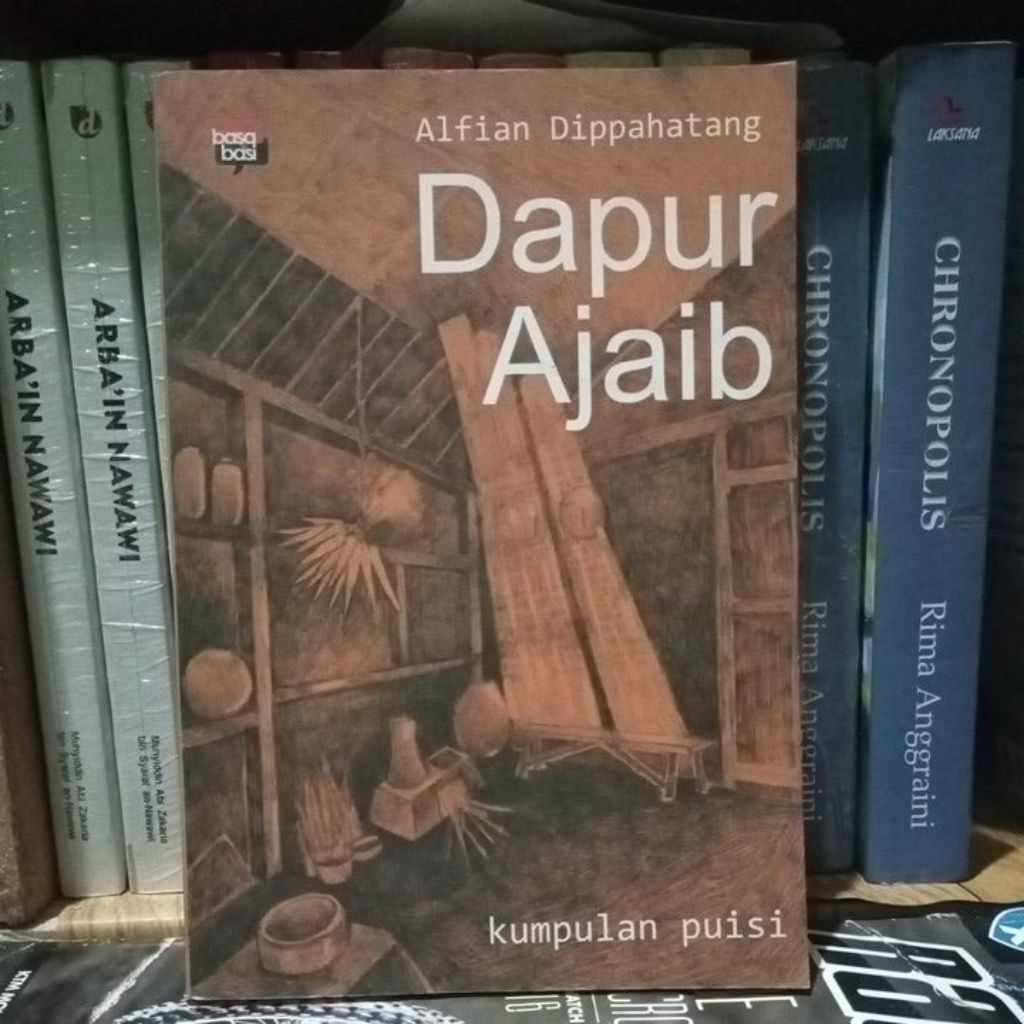 Buku lama. buku puisi dapur ajaib.