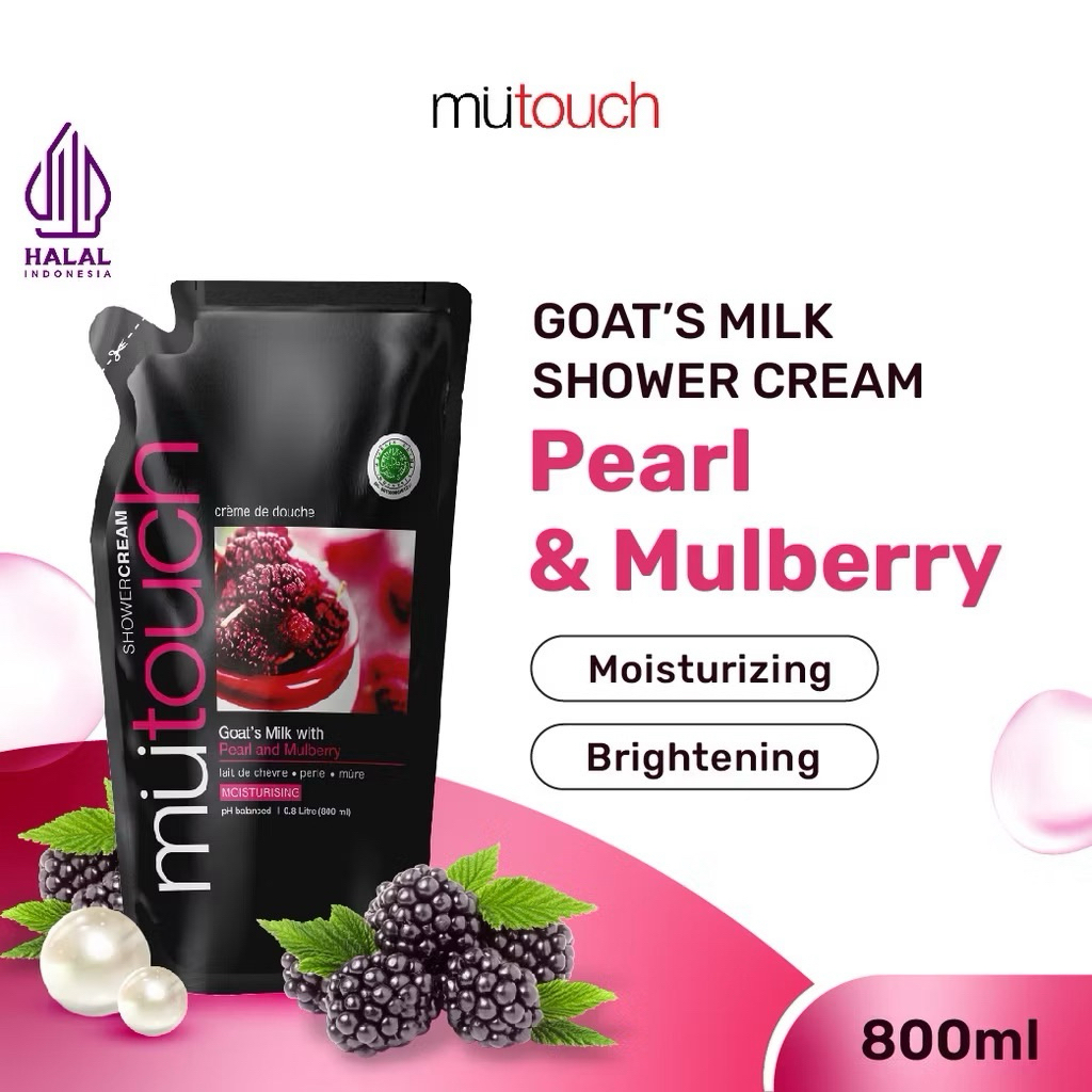 MUTOUCH Shower Cream Refill 800ml