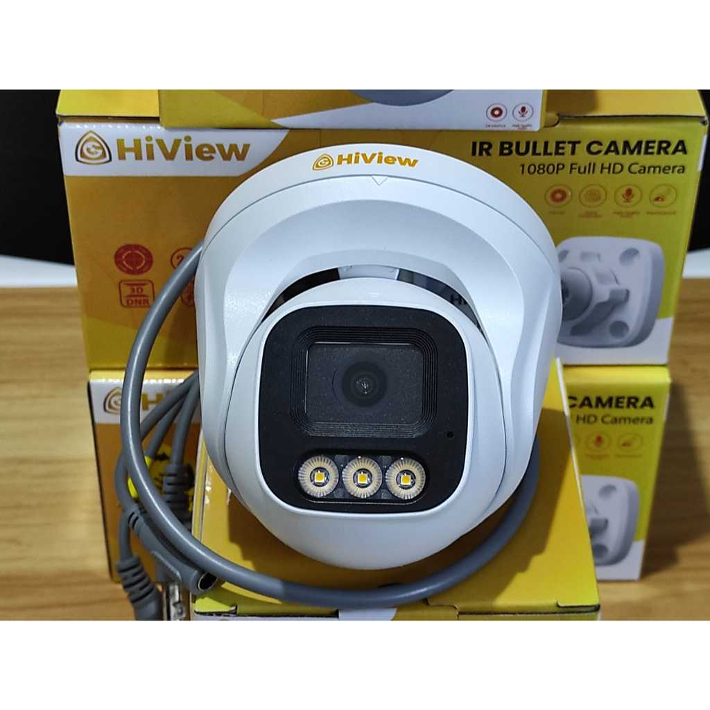 Kamera CCTV INDOOR HIVIEW 2MP COLORVU AUDIO TV-T127PS Fullcolor AUDIO Camera CCTV Colorvu AUDIO HIVI