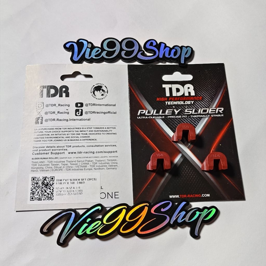 Slide Piece Vario PCX ADV  125 150 160 STYLO 160 TDR Slider Karet Rumah Roller Piece Slide CVT TDR R
