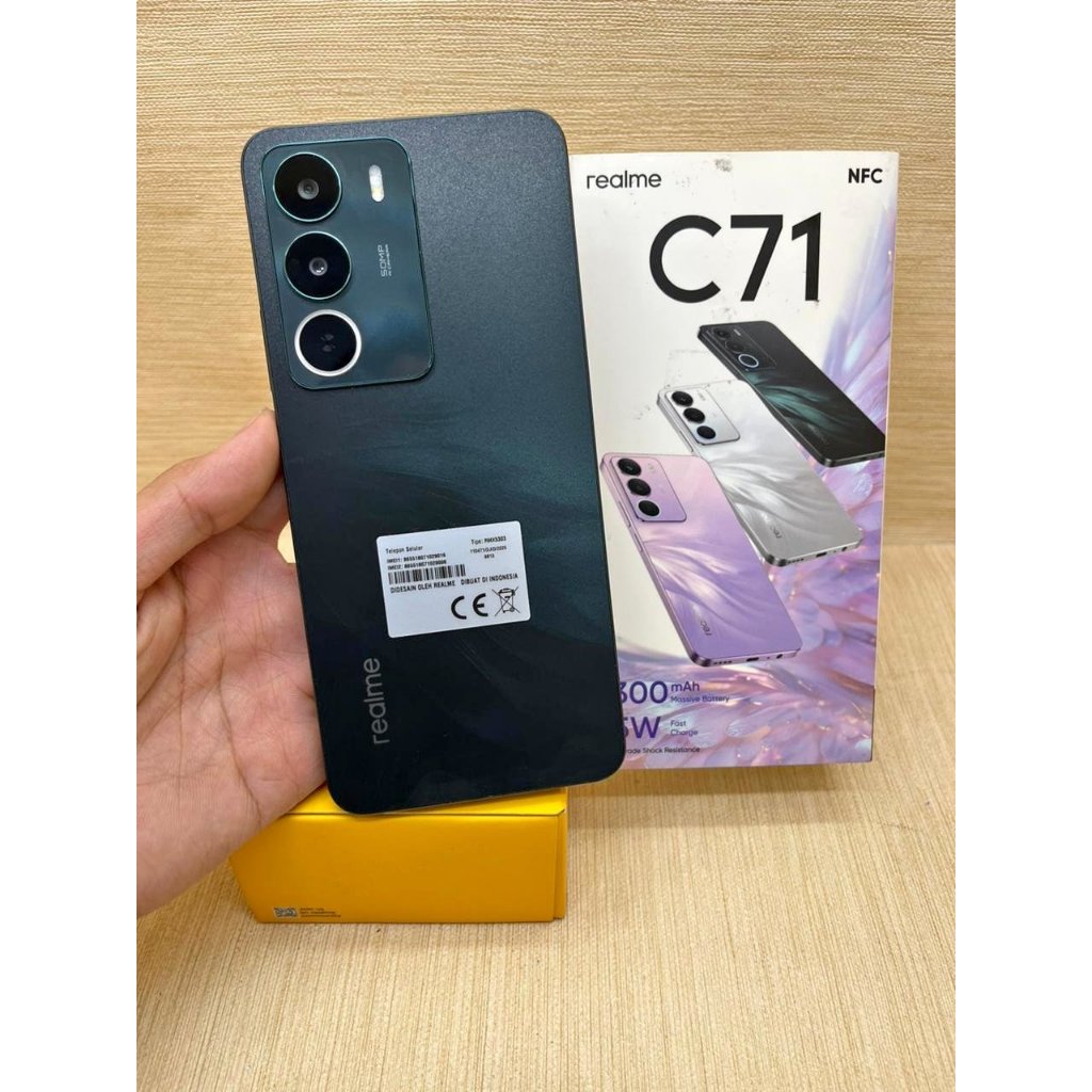 HP Realme C71 8/128 Second Bekas Fullset