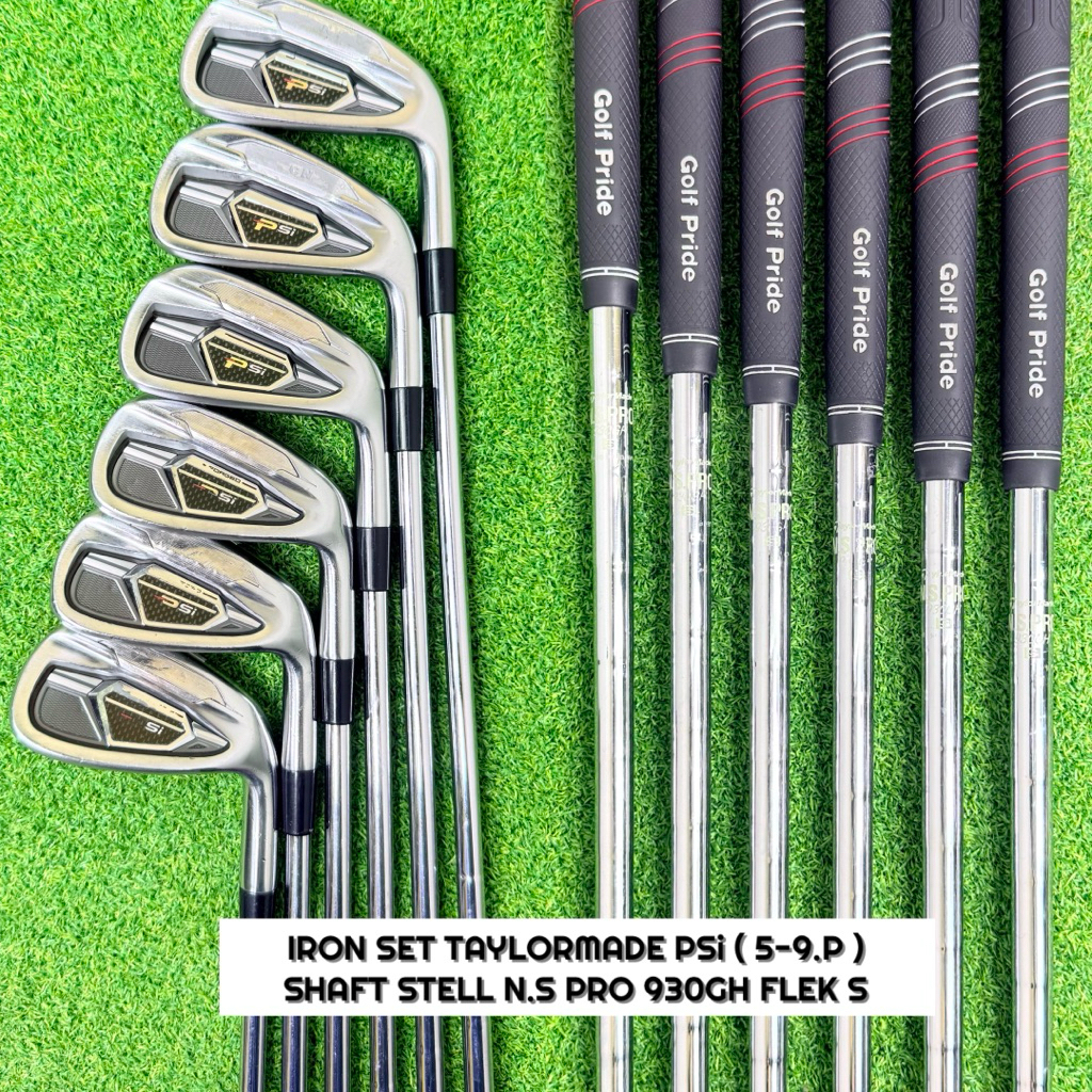 Stick Golf Man Iron Set Golf Bekas Original Taylormade Golf PSi Shaft Stell Flek S