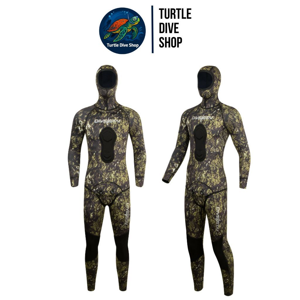 Wetsuit Divestar 1.5mm Neoprene wetsuit spearfishing wetsuit diving baju selam wetsuit freedive wets