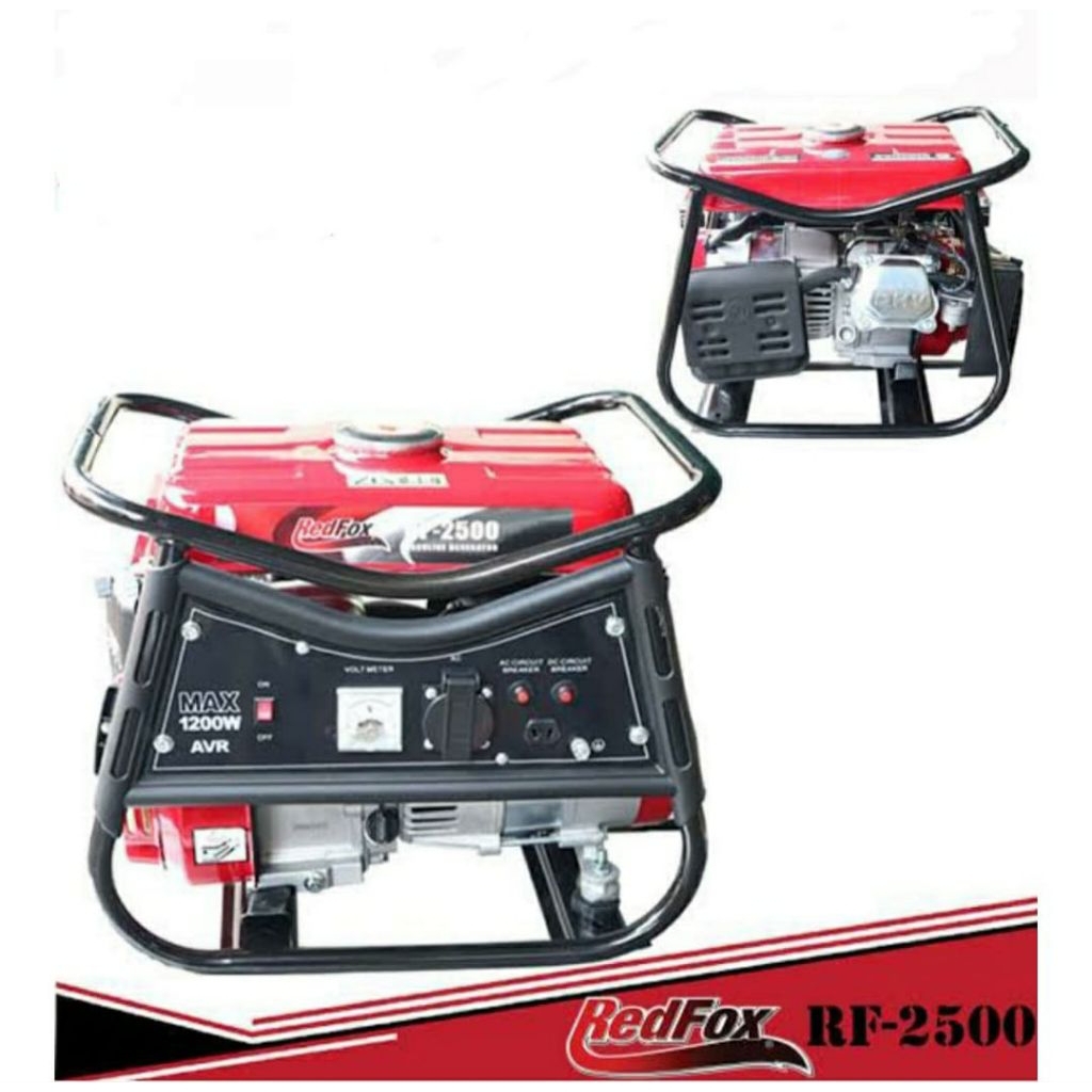 GENSET REDFOX RF-2500 1000WATT 4TAK / GINZET 1000WATT REDFOX