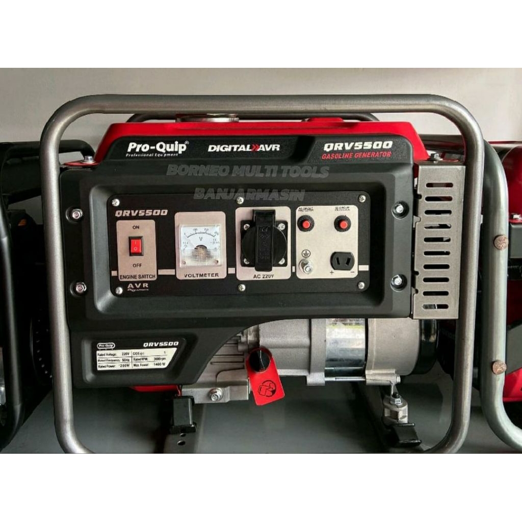 GENSET BENSIN PROQUIP QRV5500 XP 1100WATT / GINZET PROQUIP 5500