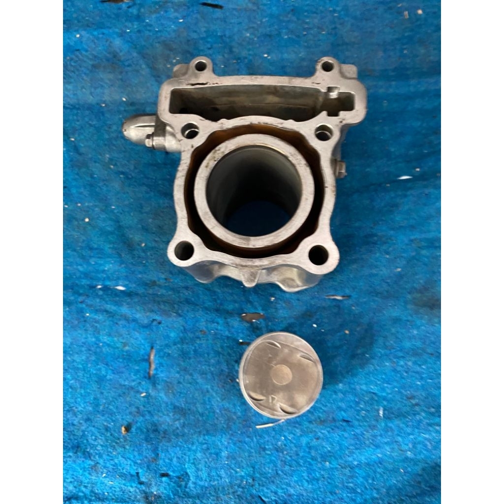 Blok sehel boring cylinder blok piston yamaha Jupiter MX new original
