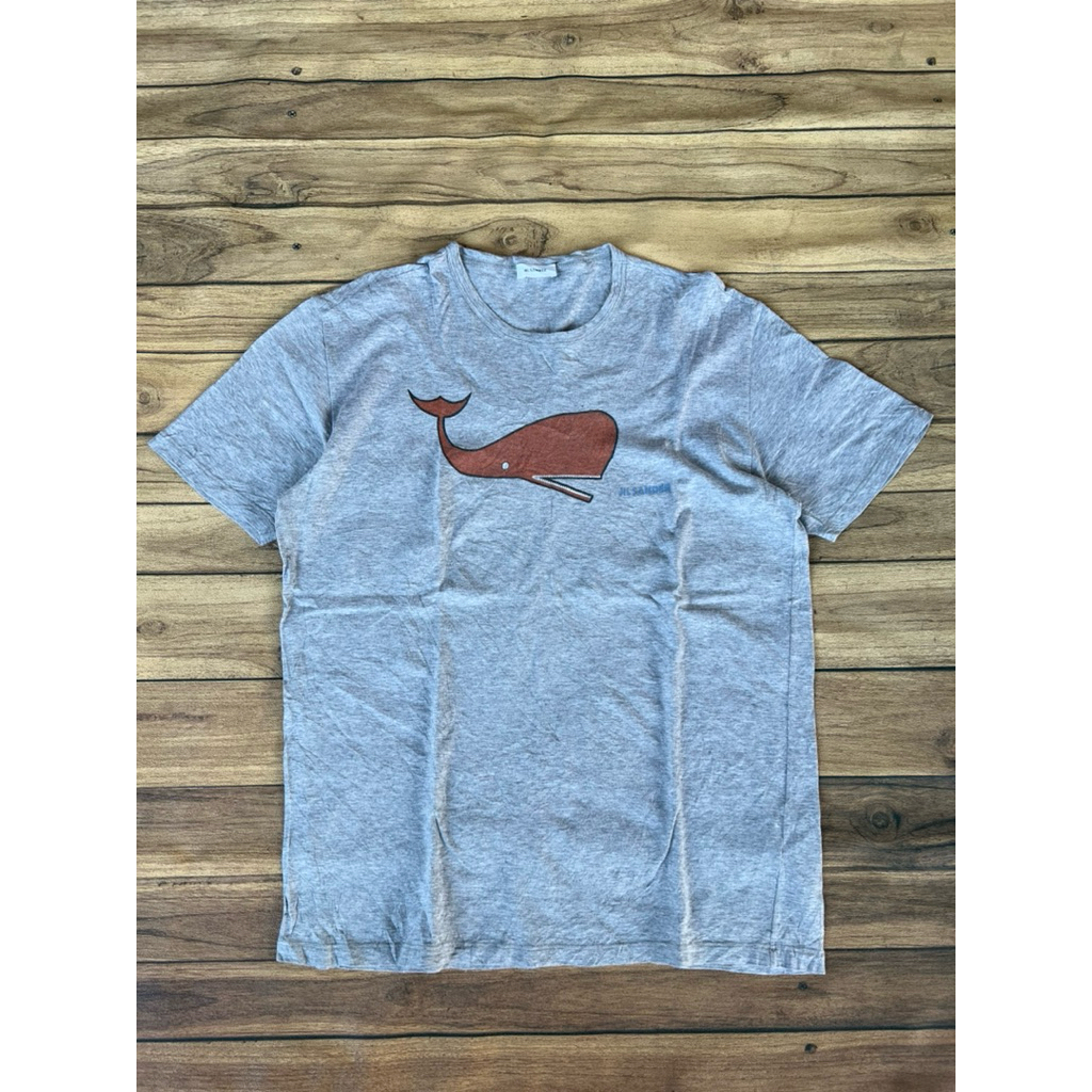 jil sander whale print t shirt