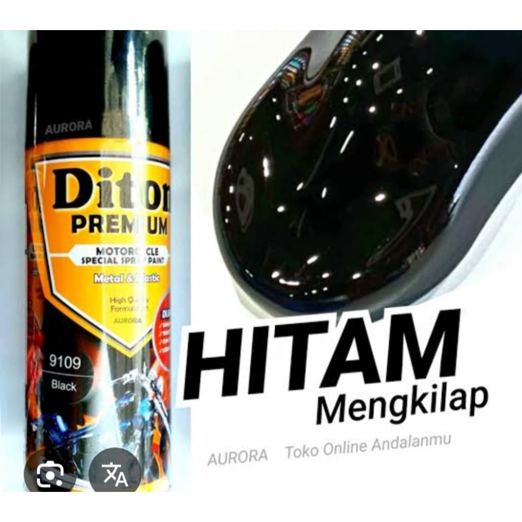 Pilox Diton Premium 9109 Black Glossy