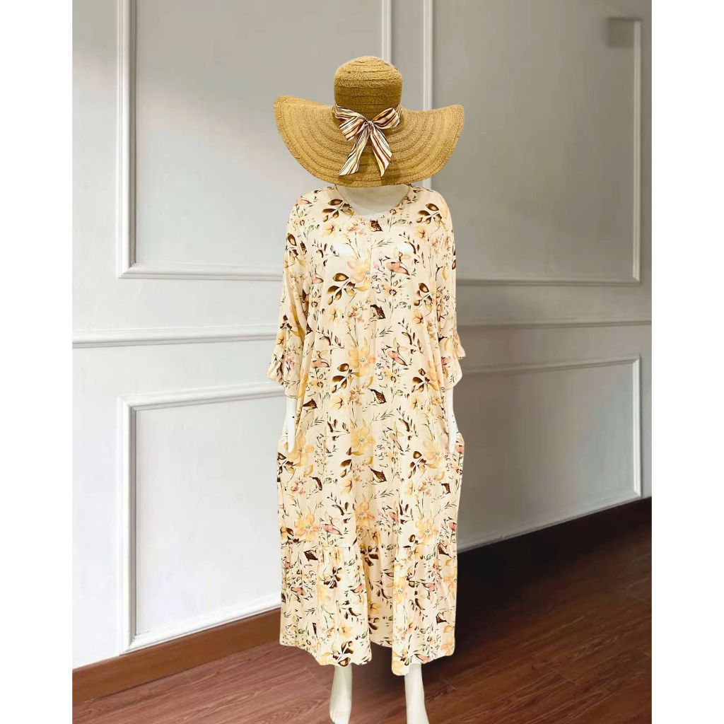 Dress Maura | Daster Rayon Premium | Daster Terbaru