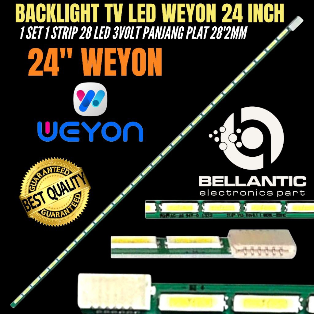 BACKLIGHT TV LED 24" INCH WEYON BACKLIGHT TV LED 24 INCH