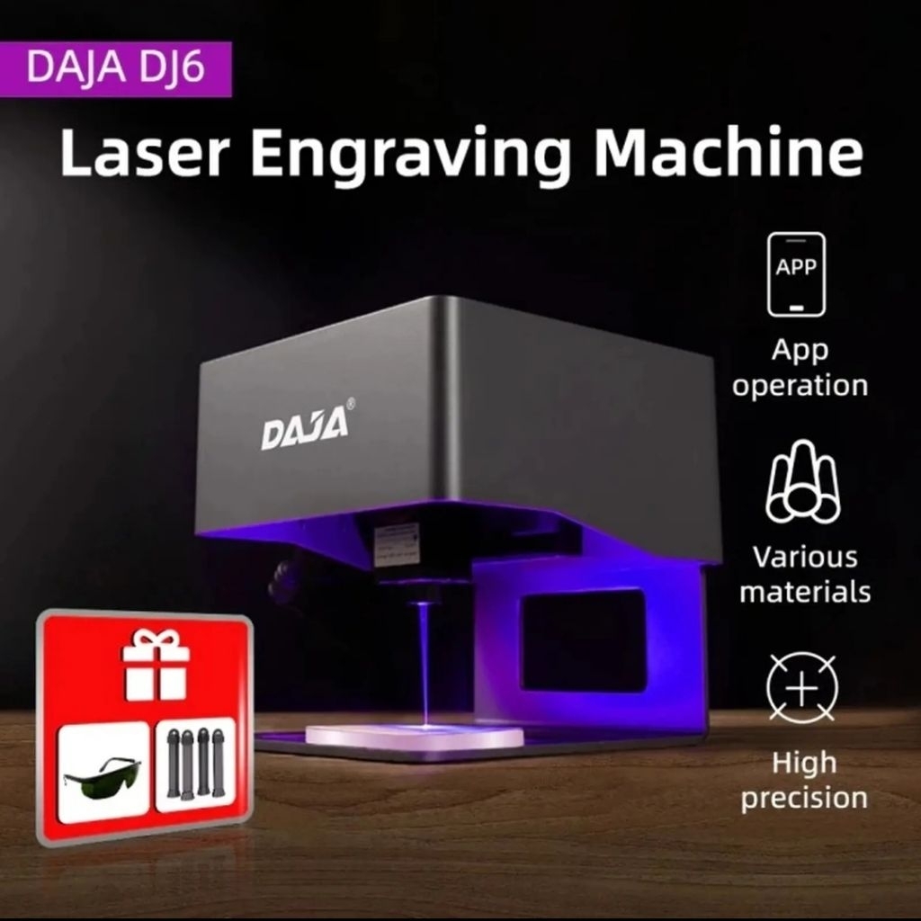 DAJA Dj6 Mesin Laser Pengukir Laser Cutting Engraving Lazer Printer