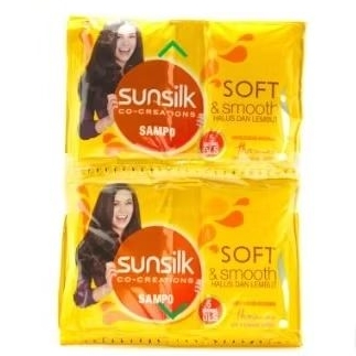 Sunsilk Shampoo Soft Smooth Halus Lembut ( isi 12 sachet x 10ml )
