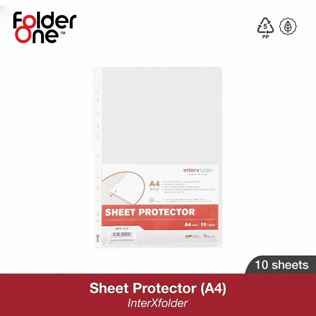 Sheet protector A4