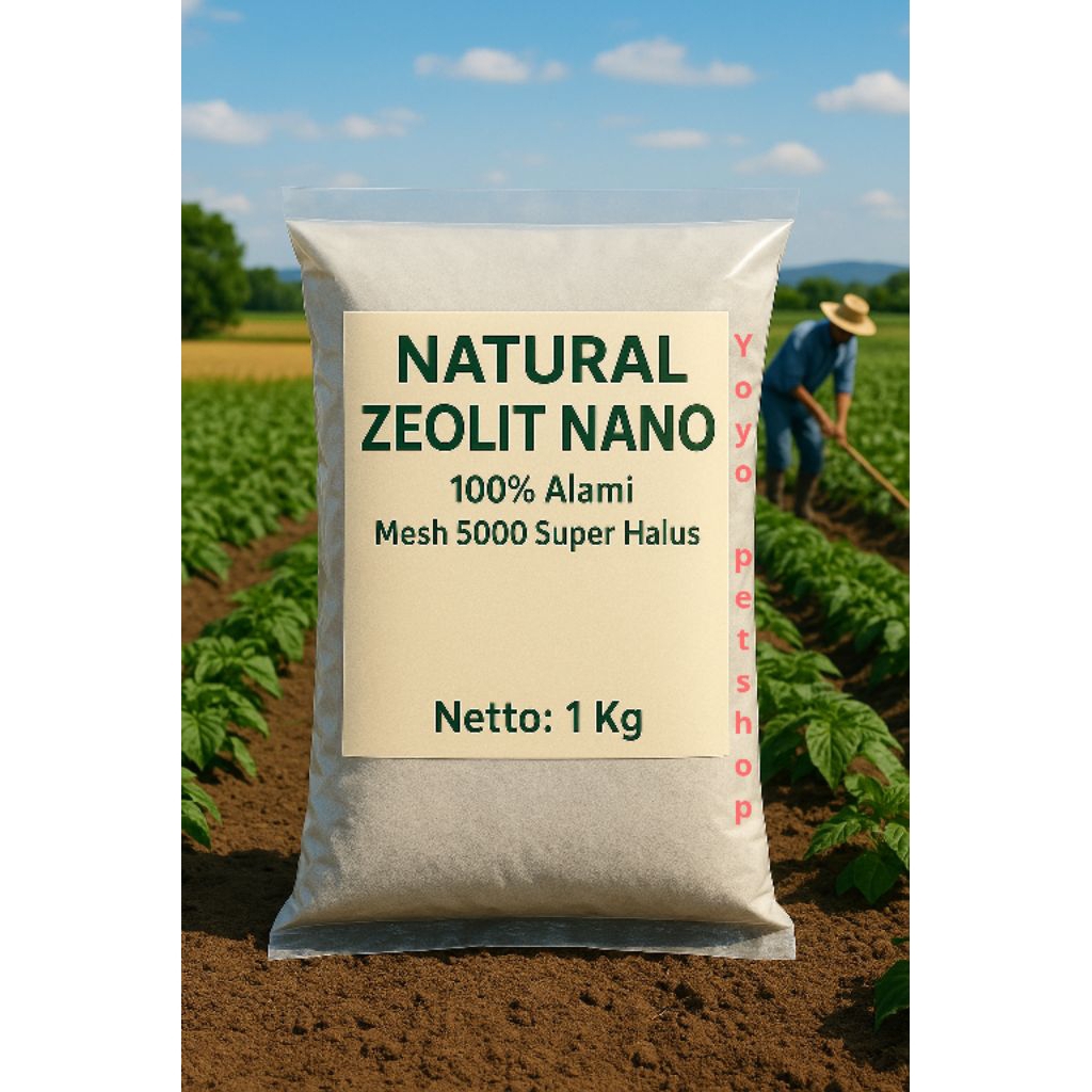 zeolit nano spray mesh 5000 Untuk pertanian