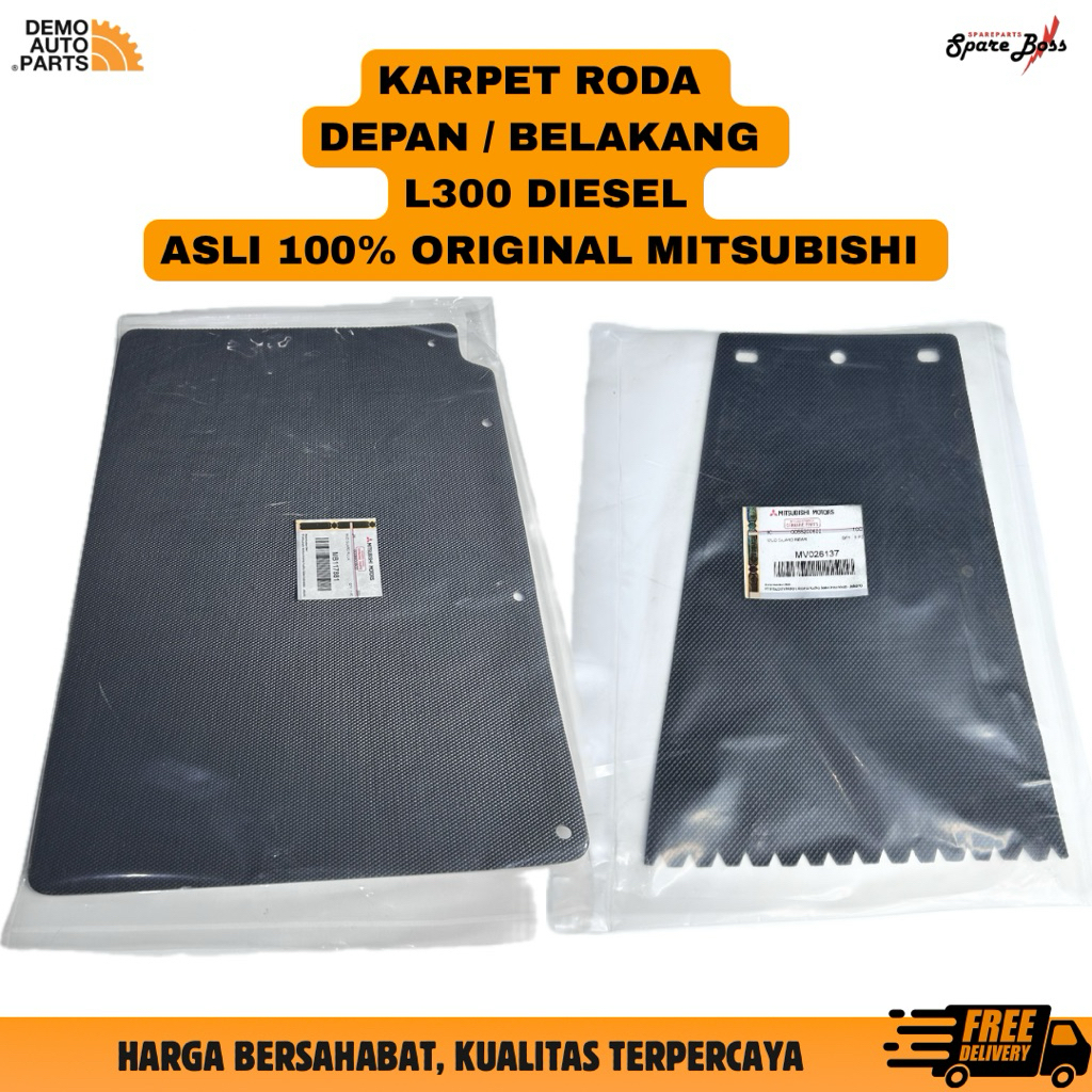KARPET LUMPUR RODA L300 ORIGINAL KEPET RODA PENAHAN LUMPUR MUD GUARD L300 ORI