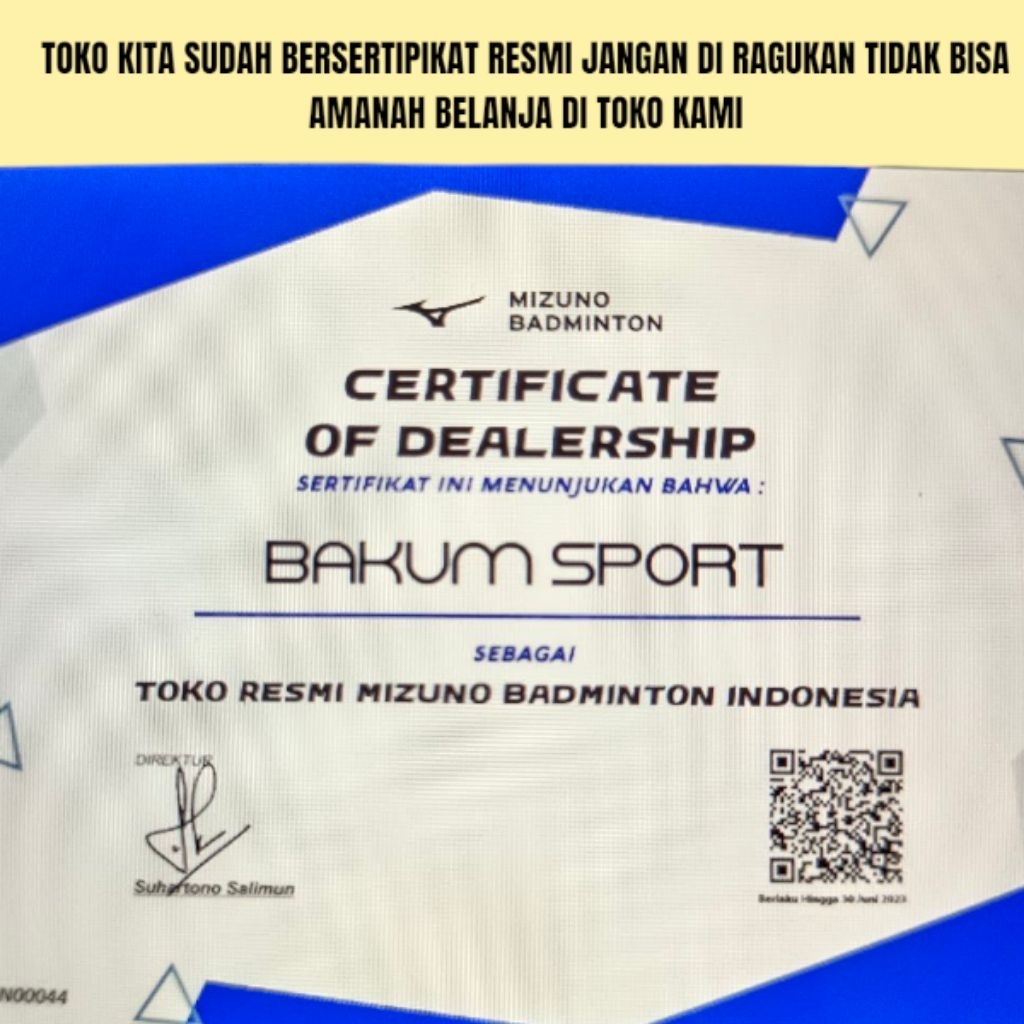 Raket Mizuno floria lite 100% kualitas original asli