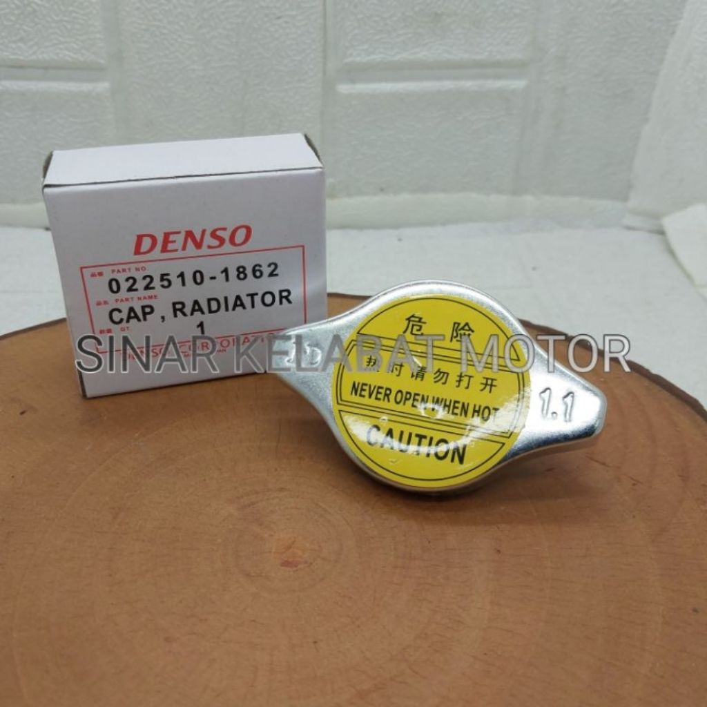 TUTUP RADIATOR CAP RADIATOR 1.1 INNOVA FORTUNER YARIS VIOS CAMRY ORIGINAL ND 1862
