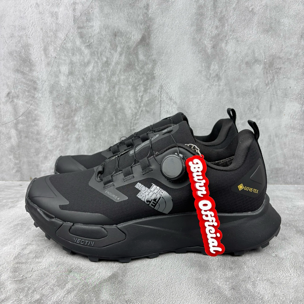 Sepatu TNF M Vectiv Enduris Low Black Grey