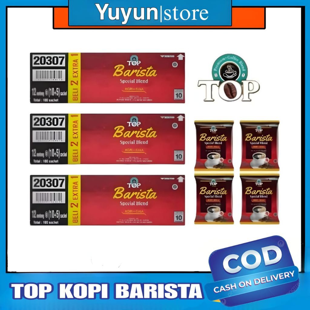 1 Dus Top Kopi Barista ( isi 180 sachet )