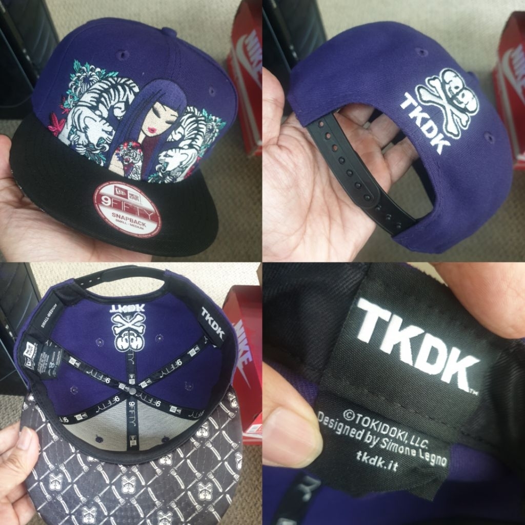 topi new era tokidoki geisha
