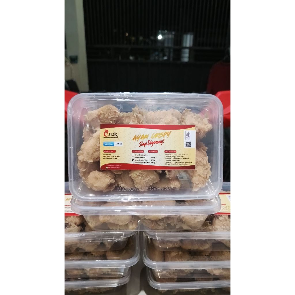 Ayam Fillet Crispy | Ayam Fillet Crispy Frozen | Crispy Frozen Siap di Goreng