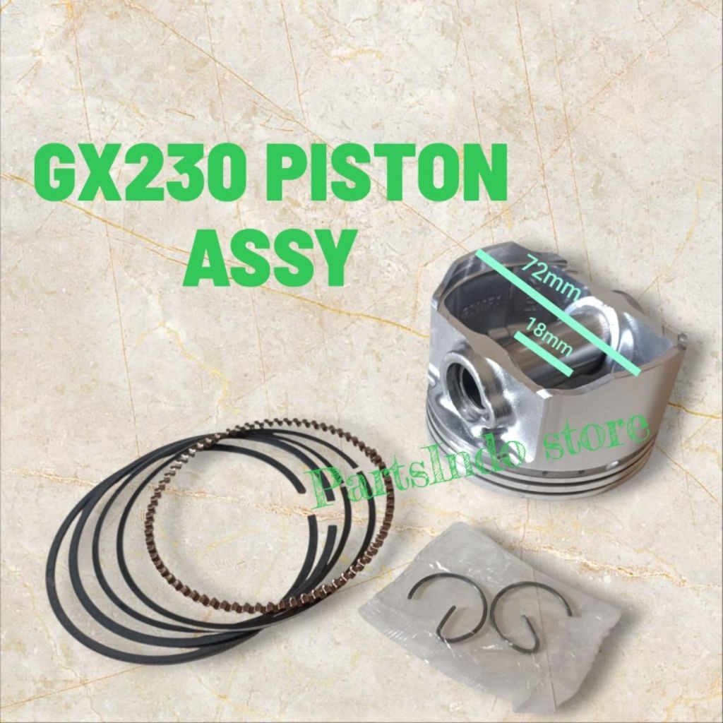 Gx230 piston assy gx230 seher kompli model racing
