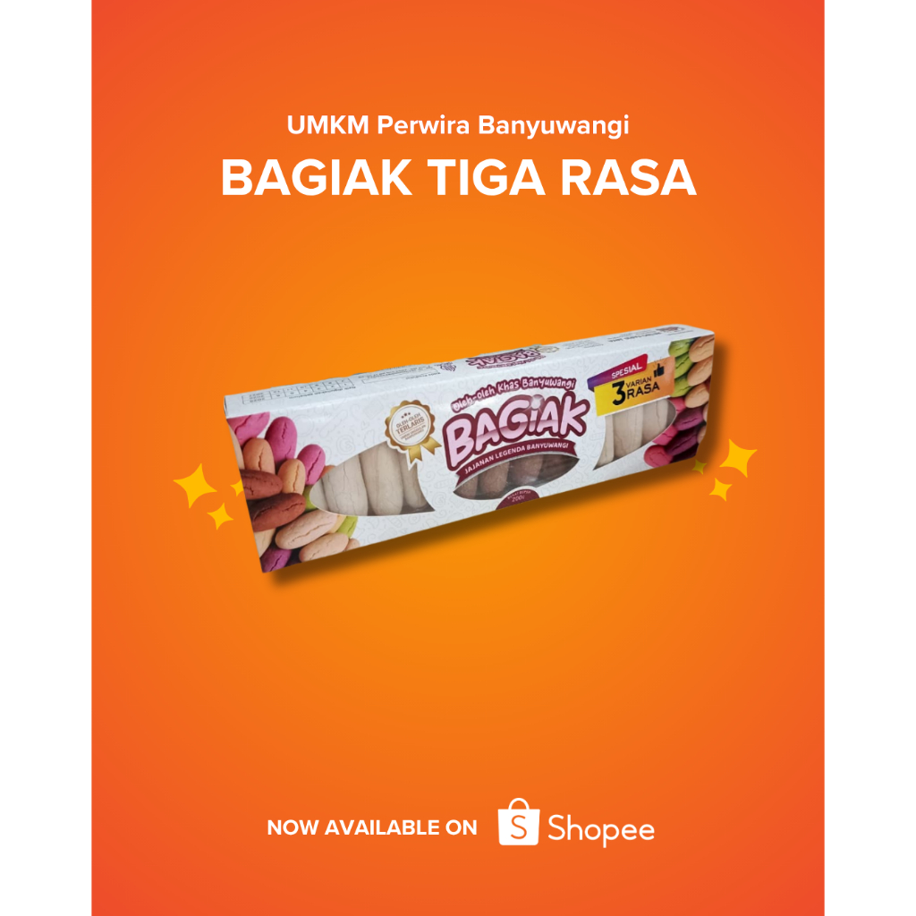 Bagiak Tiga Rasa 200gr | Oleh-oleh Khas Banyuwangi